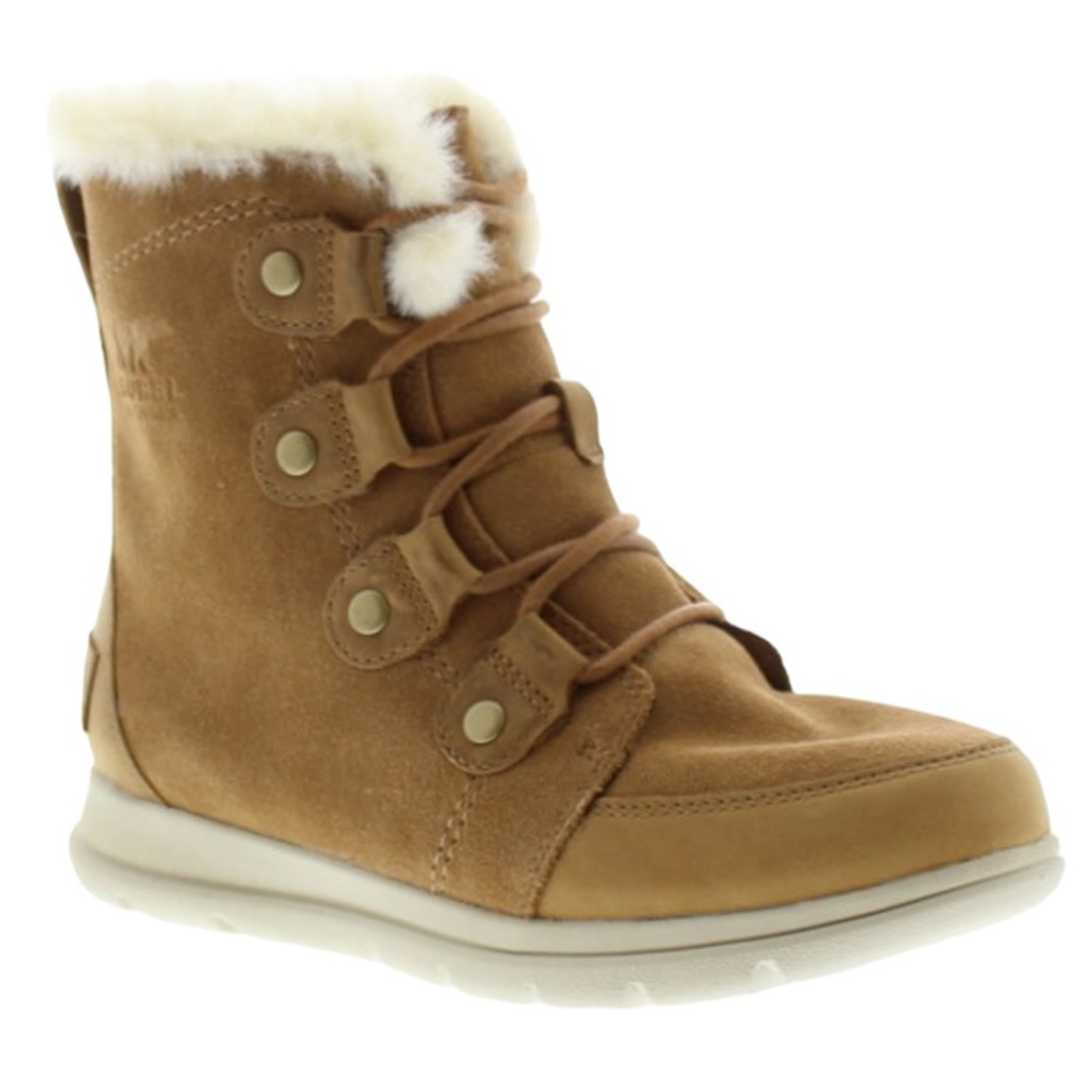 NWOB Sorel Women’s Joan Explorer Brown Suede Boots Size 10